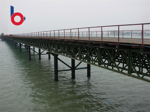 跨海、跨江及跨河上承式貝雷鋼棧橋（中鐵大橋局、中交航務局、中交公路局、中航港等）